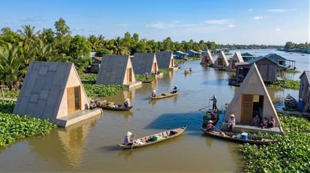 Floating house
